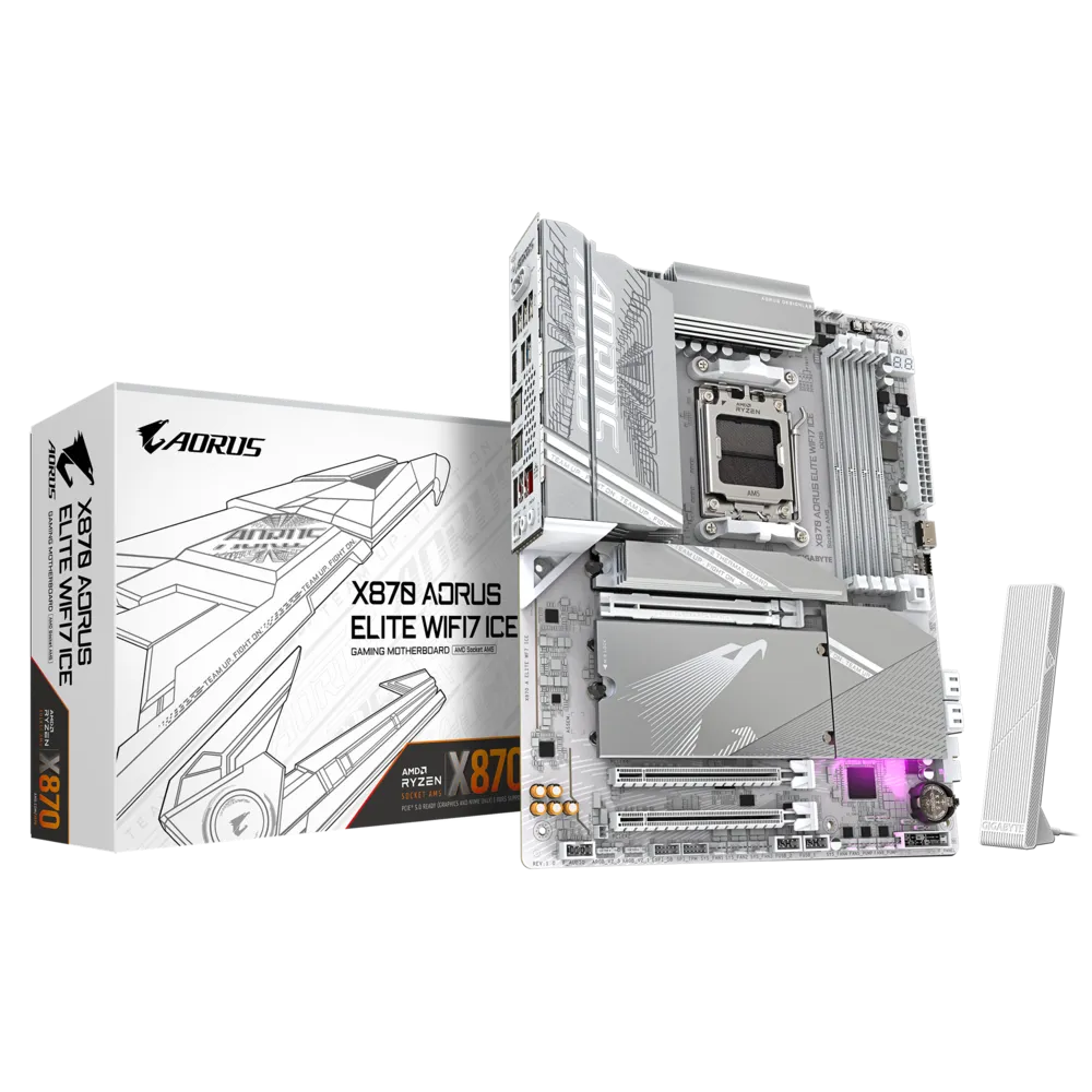 GIGABYTE%20X870A%20AORUS%20ELITE%20WIFI7%20ICE%20DDR5%208000Mhz%20HDMI/DP%20ATX%20AM5