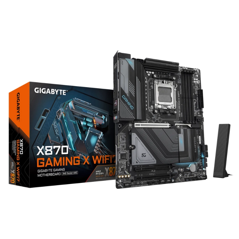 GIGABYTE%20X870%20GAMING%20X870-GAM-X-WIFI7%20AM5%20DDR5%20SATA3%20USB3.2%20ATX