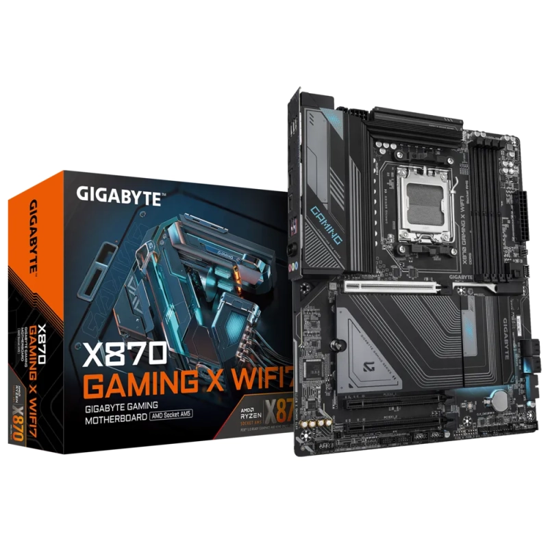 GIGABYTE%20X870%20GAMING%20X870-GAM-X-WIFI7%20AM5%20DDR5%20SATA3%20USB3.2%20ATX