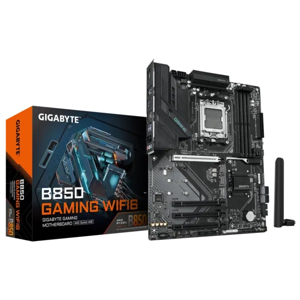 GIGABYTE%20B850%20GAMING%20WIFI6%20DDR5%207600Mhz%20HDMI/DP%20ATX%20AM5