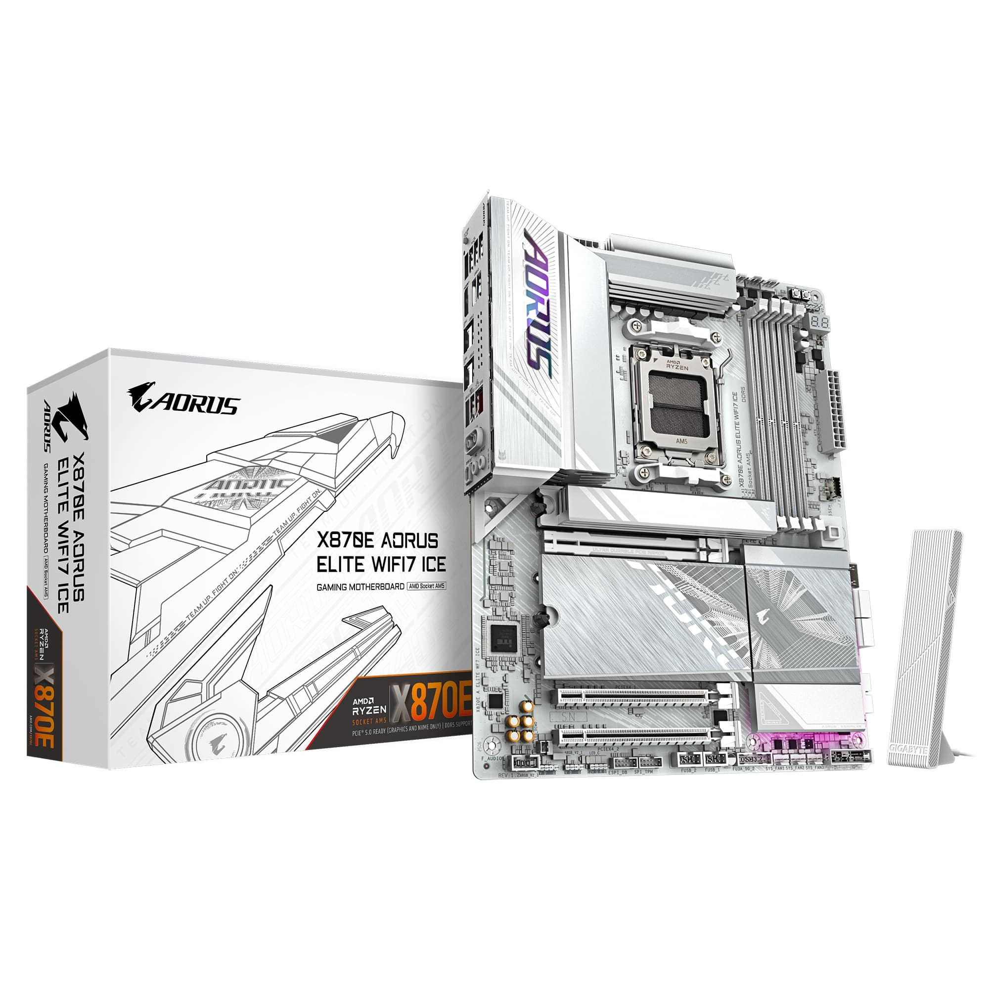 GIGABYTE%20X870E-A-ELTWF7ICE%20AORUS%20ELITE%20WIFI7%20ICE%20DDR5%20M.2%20HDMI%20DP%20ATX%20AM5