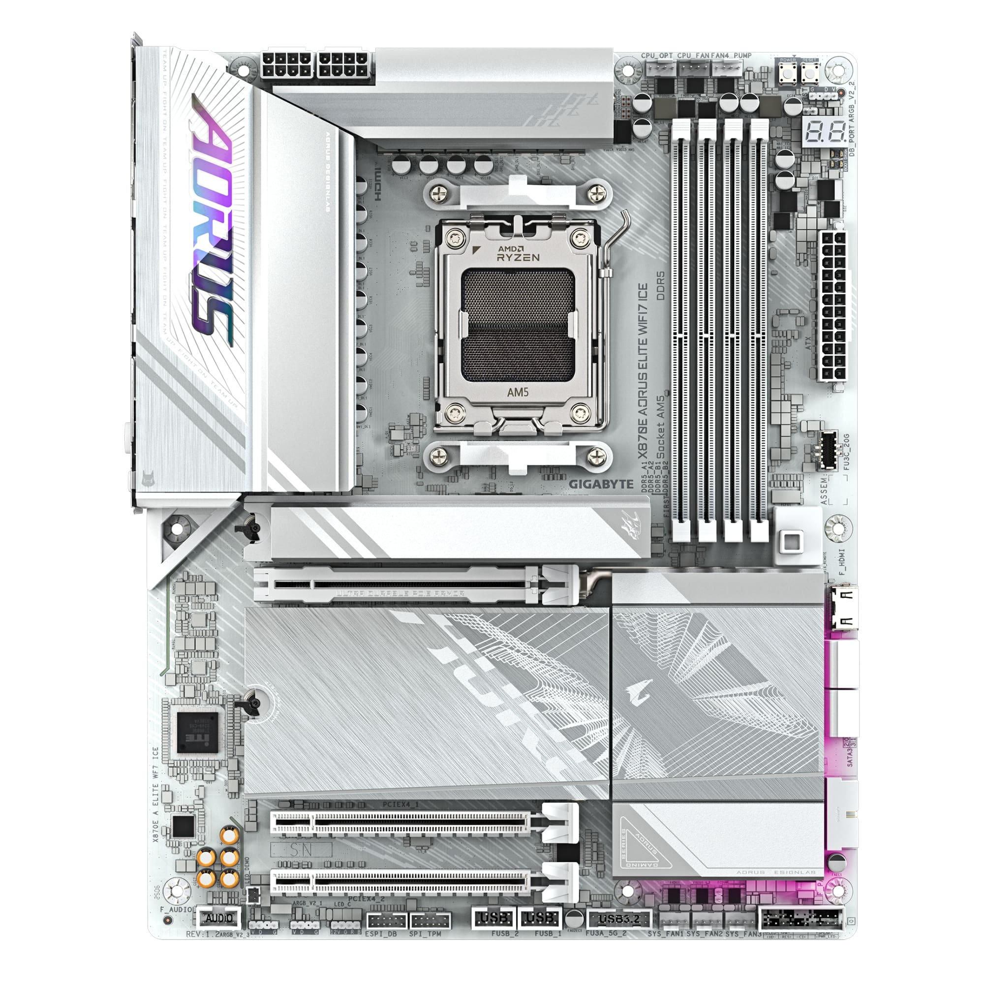 GIGABYTE%20X870E-A-ELTWF7ICE%20AORUS%20ELITE%20WIFI7%20ICE%20DDR5%20M.2%20HDMI%20DP%20ATX%20AM5