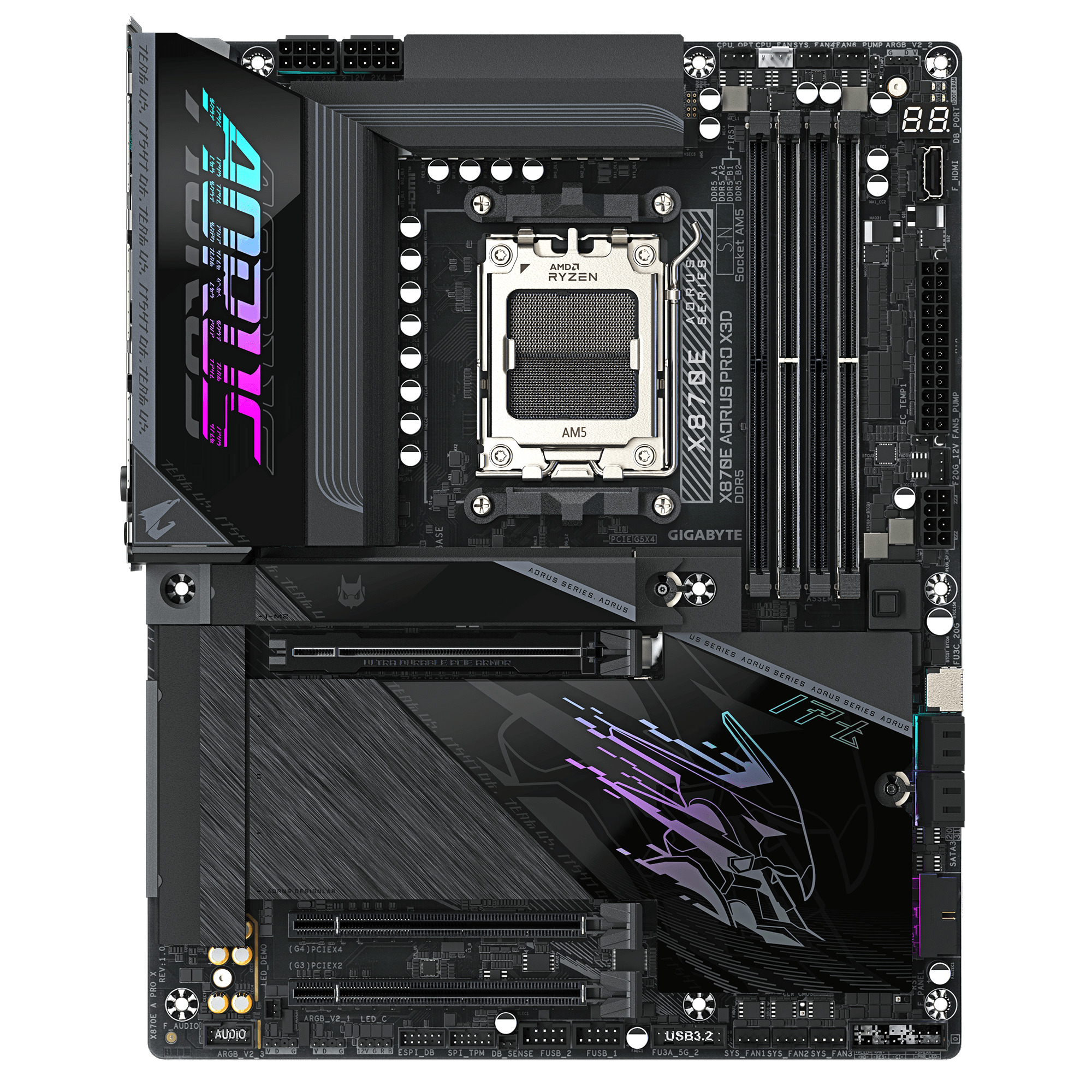 GIGABYTE%20X870E%20AORUS%20PRO%20X%20DDR5%208000Mhz%20HDMI/DP%20ATX%20AM5