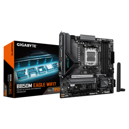 GIGABYTE%20B850M%20EAGLE%20WIFI7%20DDR5%207600Mhz%20HDMI/DP%20MATX%20AM5