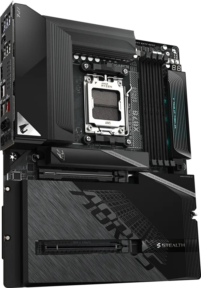 GIGABYTE%20X870%20AORUS%20STEALTH%20DDR5%208000Mhz%20HDMI/DP%20ATX%20AM5