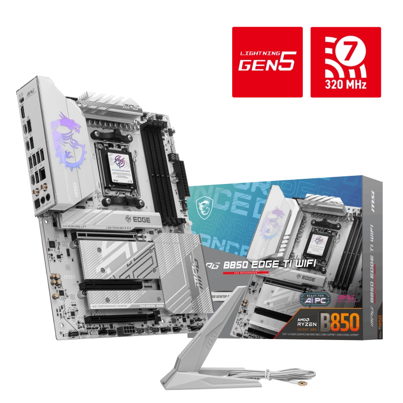MSI%20MPG%20B850%20EDGE%20TI%20WIFI%20AM5%20DDR5%208400MHZ(OC)%20HDMI%204x%20M.2%20USB%2010Gbs%205G%20LAN%20WI-FI%207%20ATX