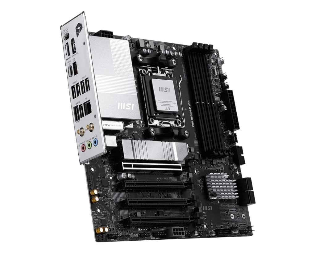 MSI%20PRO%20B850M-P%20WIFI%20DDR5%20AM5%208200MHZ(OC)%20HDMI%20DP%203X%20M.2%20USB%2010GBS%205G%20LAN%20WI-FI%207%20MATX