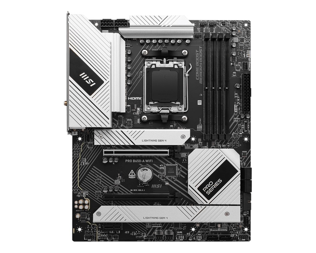 MSI%20PRO%20B650-A%20WIFI%20AM5%20DDR5%207600MHZ(OC)%20HDMI%20DP%203x%20M.2%20USB%2020%20Gbps%202.5G%20LAN%20WI-FI%206E%20ATX