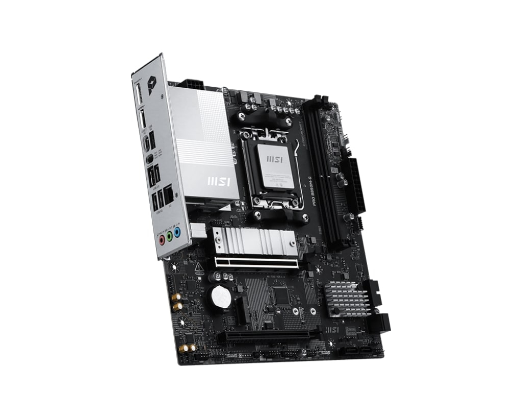 MSI%20PRO%20B850M-G%20M5%20DDR5%208200MHZ(OC)%20HDMI%20DP%202X%20M.2%20USB%2010GBS%205G%20LAN%20MATX