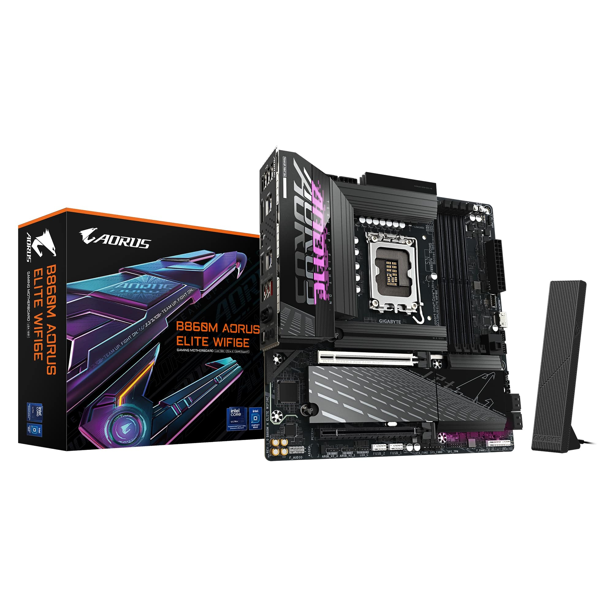 GIGABYTE%20B860M%20AORUS%20ELITE%20WIFI6E%20LGA1851%20DDR5%209200MHz%20ANAKART