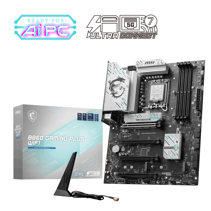MSI%20MB%20B860%20GAMING%20PLUS%20WIFI%20SOKET%201851%20DDR5%208600MHZ(OC)%203xM.2%201x%20TB4%20HDMI%20DISPLAY%205G%20LAN%20WIFI%207%20ATX