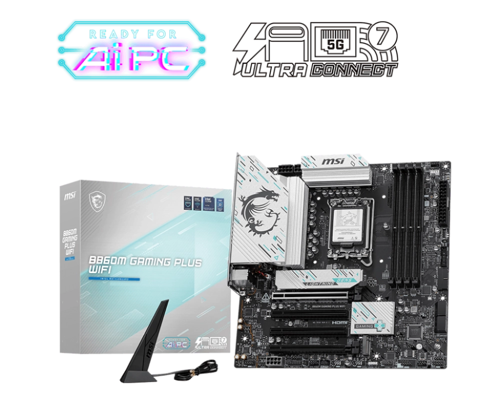 MSI%20B860M%20GAMING%20PLUS%20WIFI%20SOKET%201851%20DDR5%208600MHZ(OC)%203xM.2%201x%20TB4%20HDMI%20DISPLAY%205G%20LAN%20WIFI%207%20mATX