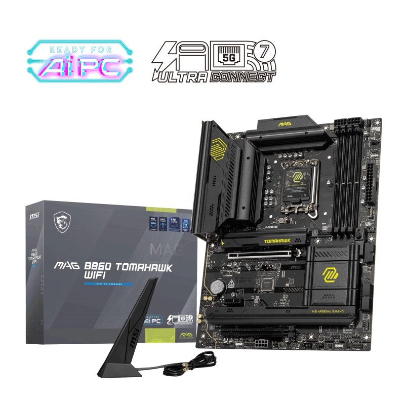 MSI%20MAG%20B860%20TOMAHAWK%20WIFI%20SOKET%201851%20DDR5%209200MHZ(OC)%203xM.2%202x%20TB4%20HDMI%20DISPLAY%205G%20LAN%20WIFI%207%20ATX