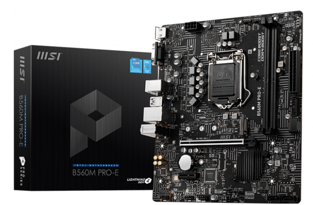 MSI%20B560M%20PRO-E%20DDR4%204800(OC)Mhz%20HDMI%20M.2%20mATX%201200P