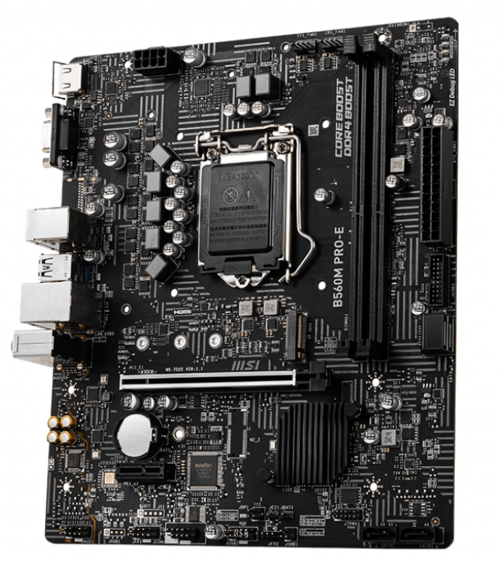 MSI%20B560M%20PRO-E%20DDR4%204800(OC)Mhz%20HDMI%20M.2%20mATX%201200P