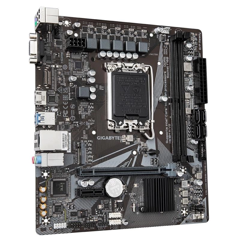 GIGABYTE%20H610M%20H%20V2%20DDR5%205600Mhz(OC)%20HDMI%20M.2%20mATX%201700p
