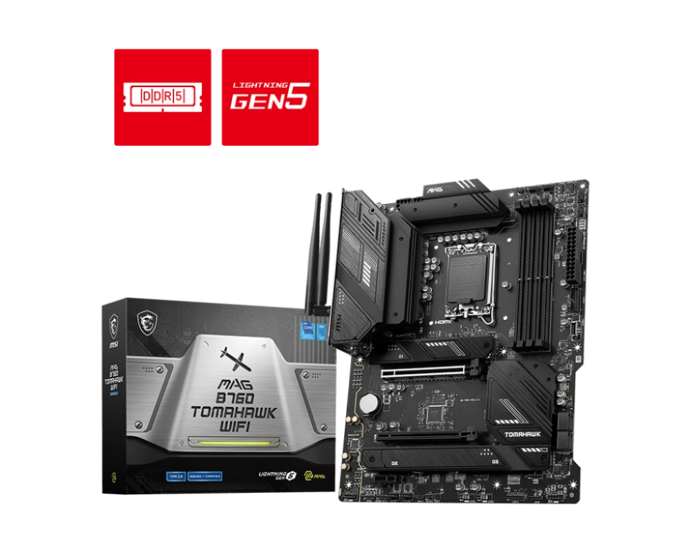 MSI%20MAG%20B760%20TOMAHAWK%20WIFI%20DDR5%207000(OC)%20ATX%201700p