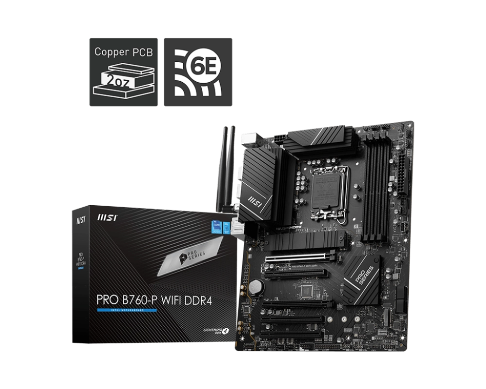 MSI%20PRO%20B760-P%20WIFI%20DDR4%205333MHZ(OC)%20DDR4%20HDMI%20DP%20M.2%201700p