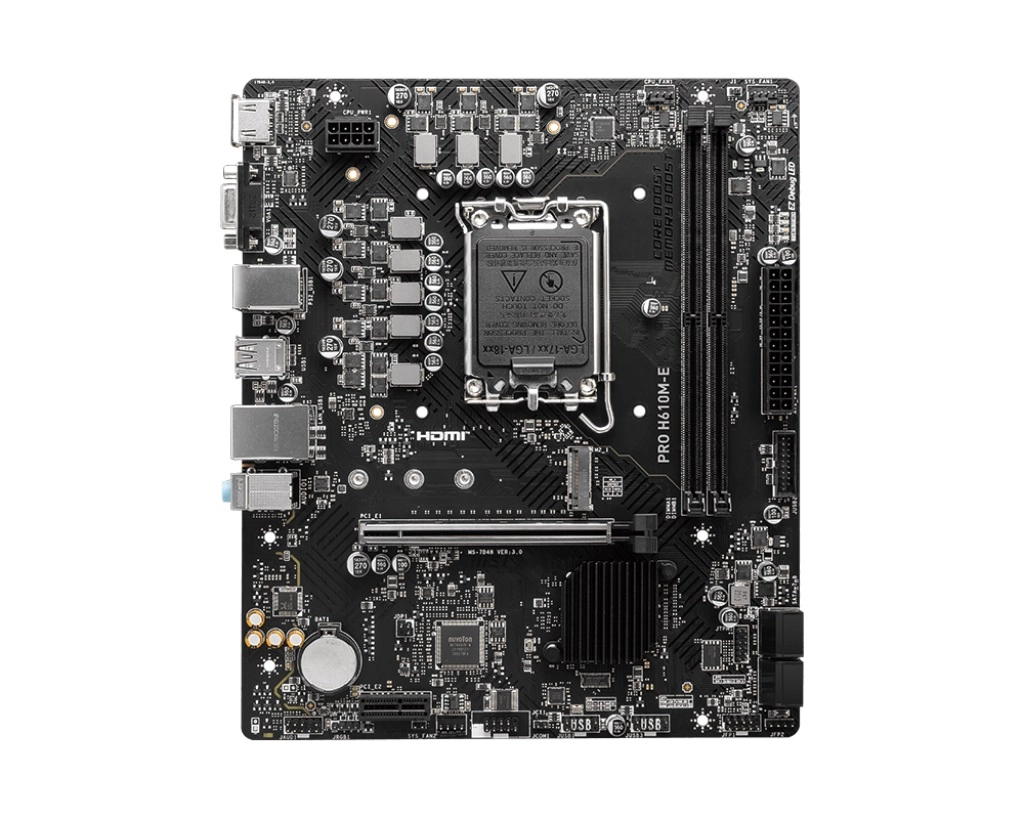 MSI%20PRO%20H610M-E%20DDR5%205600MHZ(OC)%20HDMI%20VGA%20M.2%20mATX%201700P