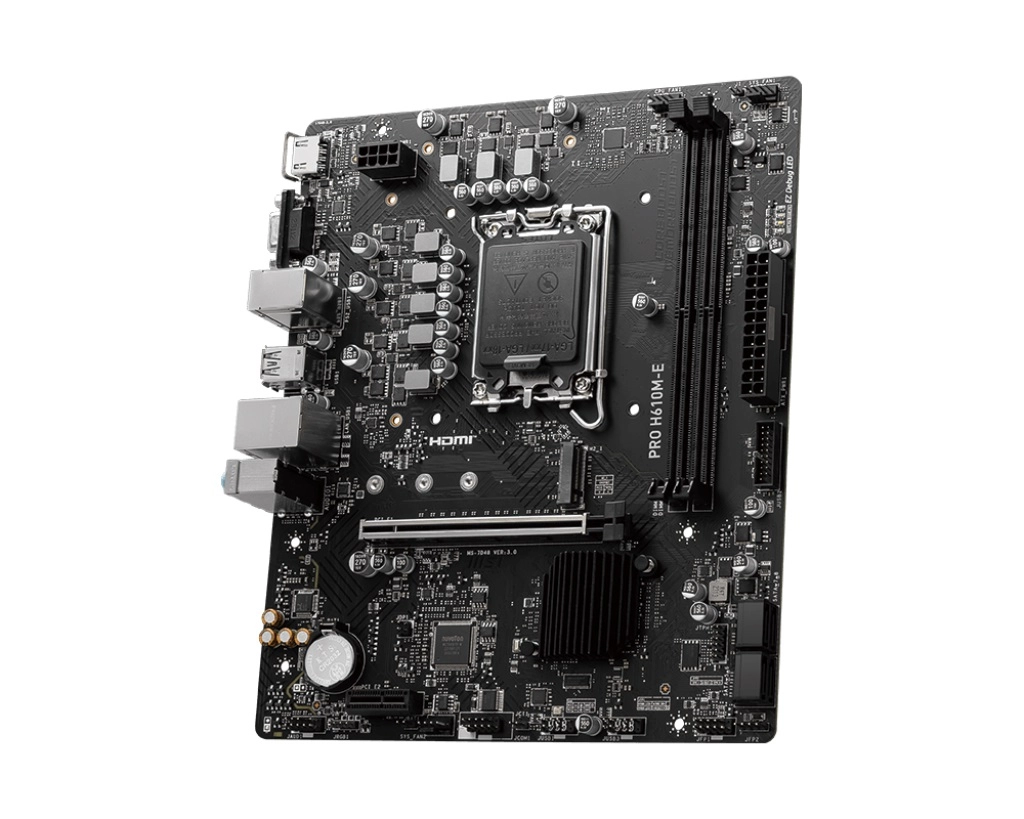 MSI%20PRO%20H610M-E%20DDR5%205600MHZ(OC)%20HDMI%20VGA%20M.2%20mATX%201700P