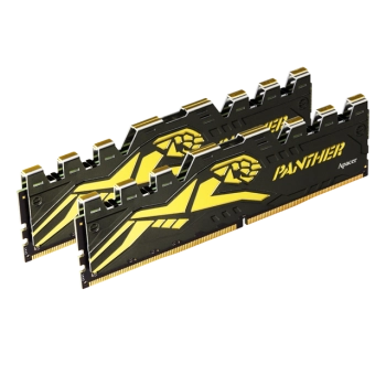 Apacer%20Panther%20Black-Gold%2016GB%20(2x8GB)%203200Mhz%20CL16%20DDR4%20Gaming%20Ram%20(AH4U16G32C28Y7GAA-2)