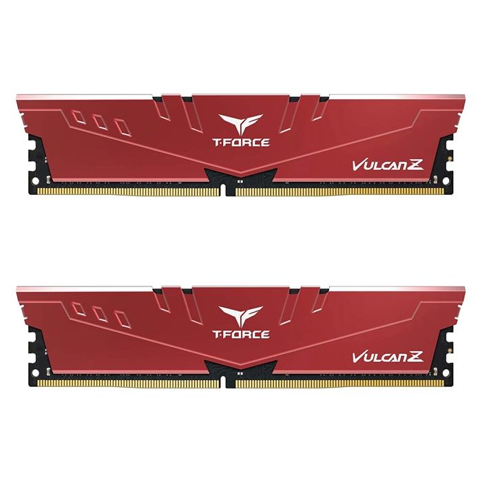 Team%20T-Force%20Vulcan%20Z%20Red%2032GB%202x16GB%203200MHz%20CL16%20DDR4%20Gaming%20Ram%20(TLZRD432G3200HC16FDC01)