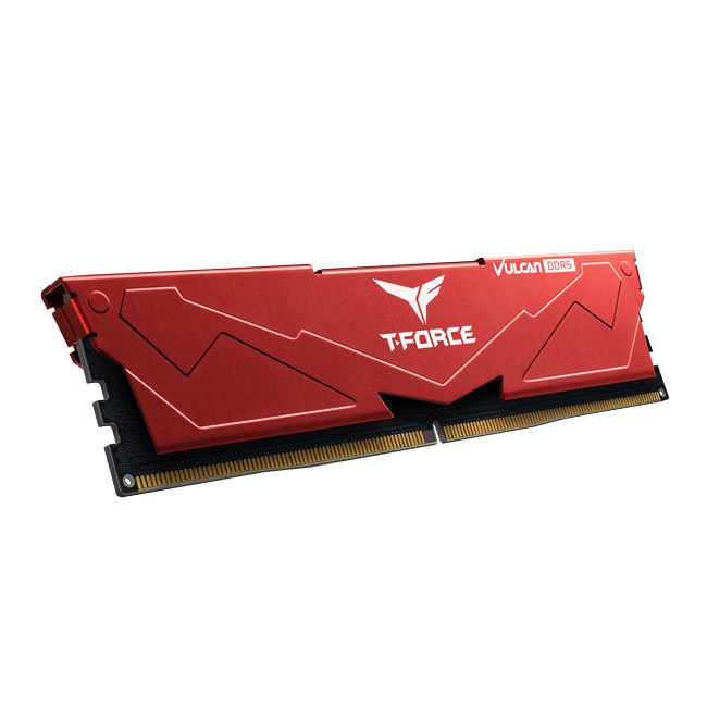 Team%20T-Force%20Vulcan%20Red%2032GB%202x16GB%206400Mhz%20DDR5%20Gaming%20Ram%20CL40%20(FLRD532G6400HC40BDC01)