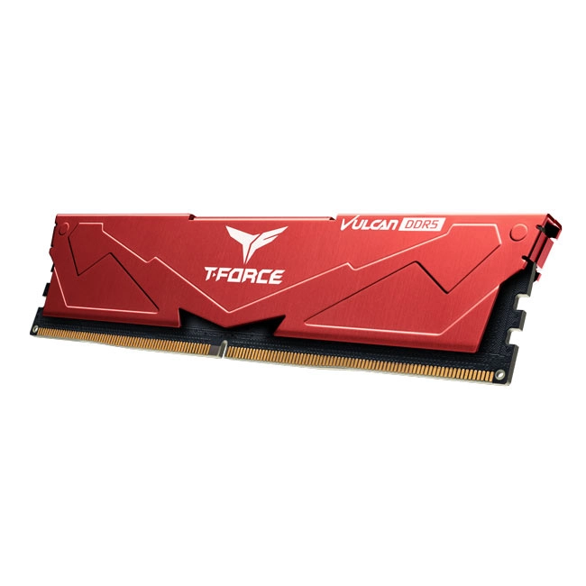 Team%20T-Force%20Vulcan%20Red%2032GB%202x16GB%206400Mhz%20DDR5%20Gaming%20Ram%20CL40%20(FLRD532G6400HC40BDC01)