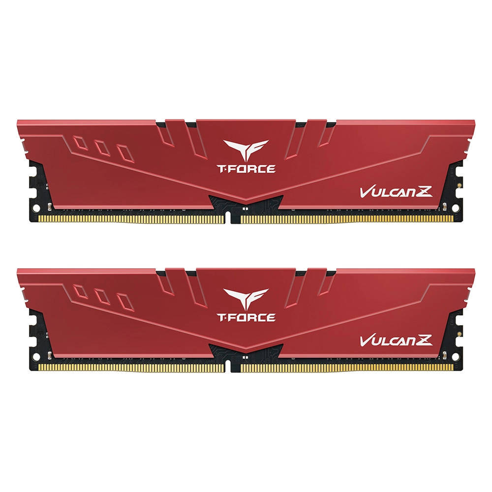 Team%20T-Force%20Vulcan%20Z%20Red%2016GB%202x8GB%203200Mhz%20CL16%20DDR4%20Gaming%20Ram%20(TLZRD416G3200HC16FDC01)