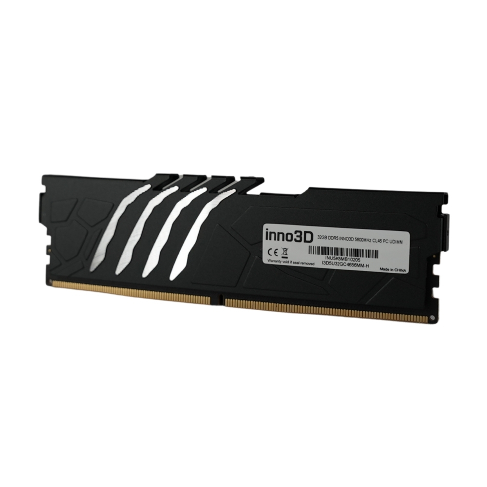 32GB%20DDR5%20INNO3D%205600Mhz%20CL46%20I3D5U32GC4656MM-H%20UDIMM%20SOĞUTUCULU