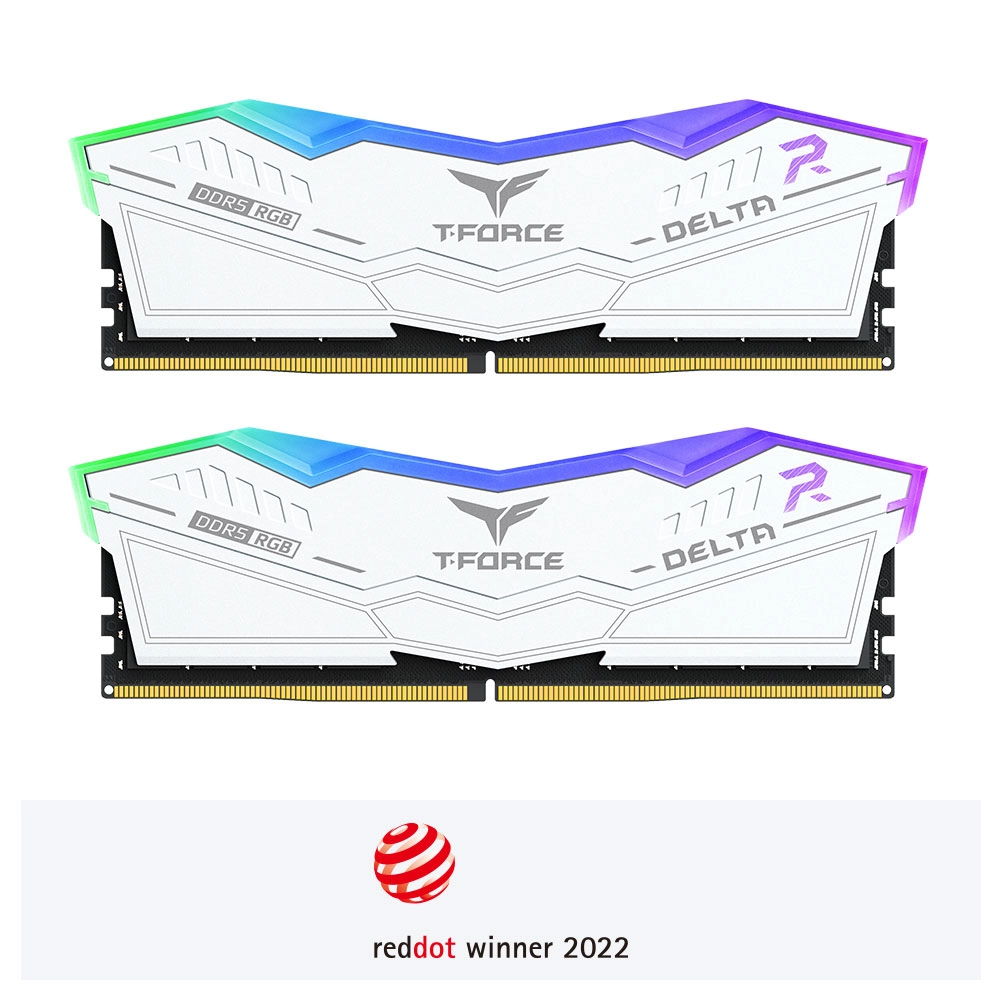 Team%20T-Force%20DELTA%20RGB%20Beyaz%2032GB%202x16GB%205600MHz%20DDR5%20CL38%20Gaming%20Ram%20(FF4D532G5600HC38GDC01)