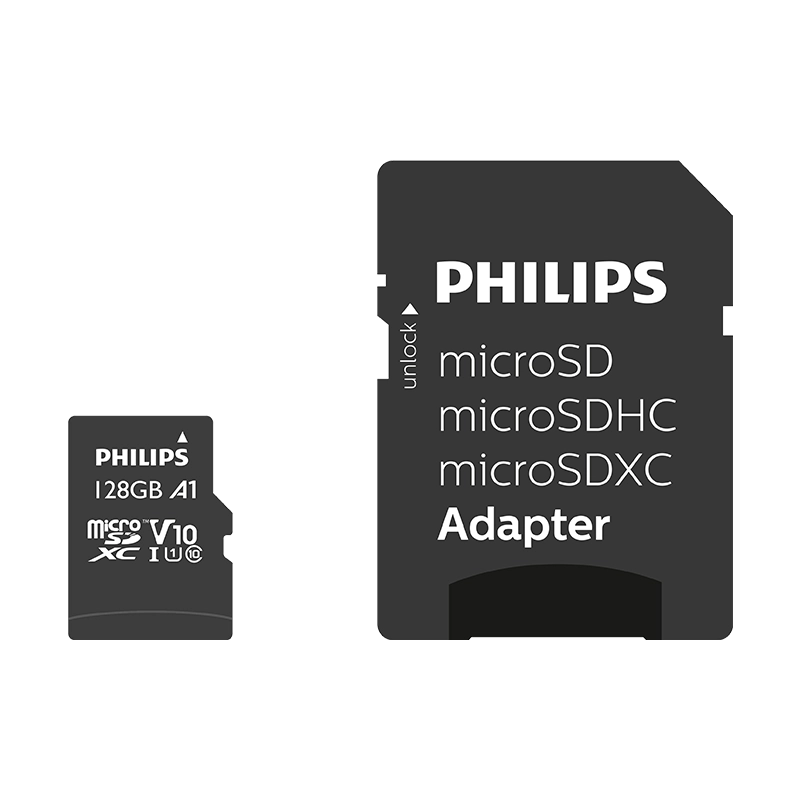 PHILIPS%20128GB%20MICRO%20SDXC%2080%20MB/S%20C10%20FM12MP45B/00