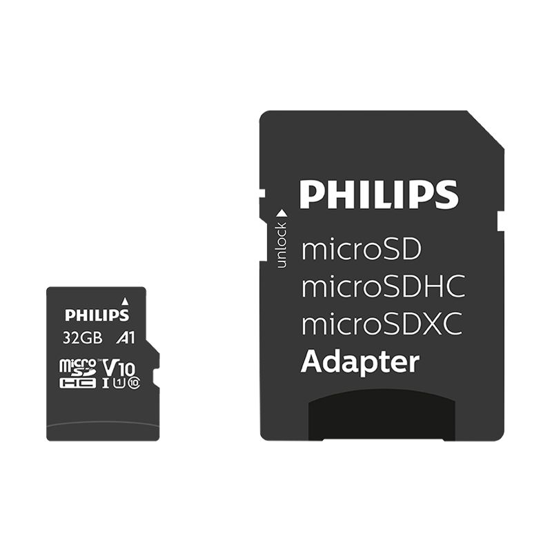 PHILIPS%2032GB%20MICRO%20SDXC%2080%20MB/S%20C10%20FM32MP45B/00