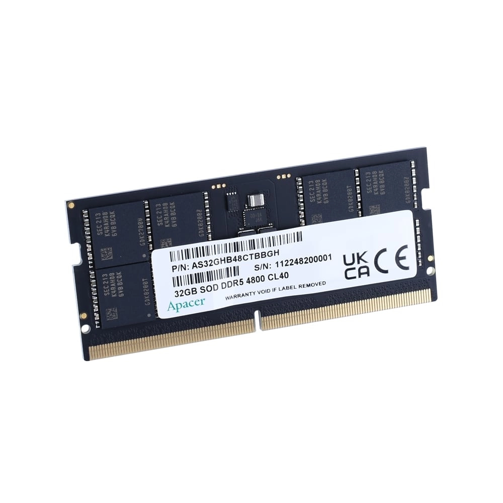 Apacer%2032%20GB%201x32GB%204800Mhz%20SODIMM%20CL40%20DDR5%20Notebook%20Ram%20(%20FS.32G2A.PTH)