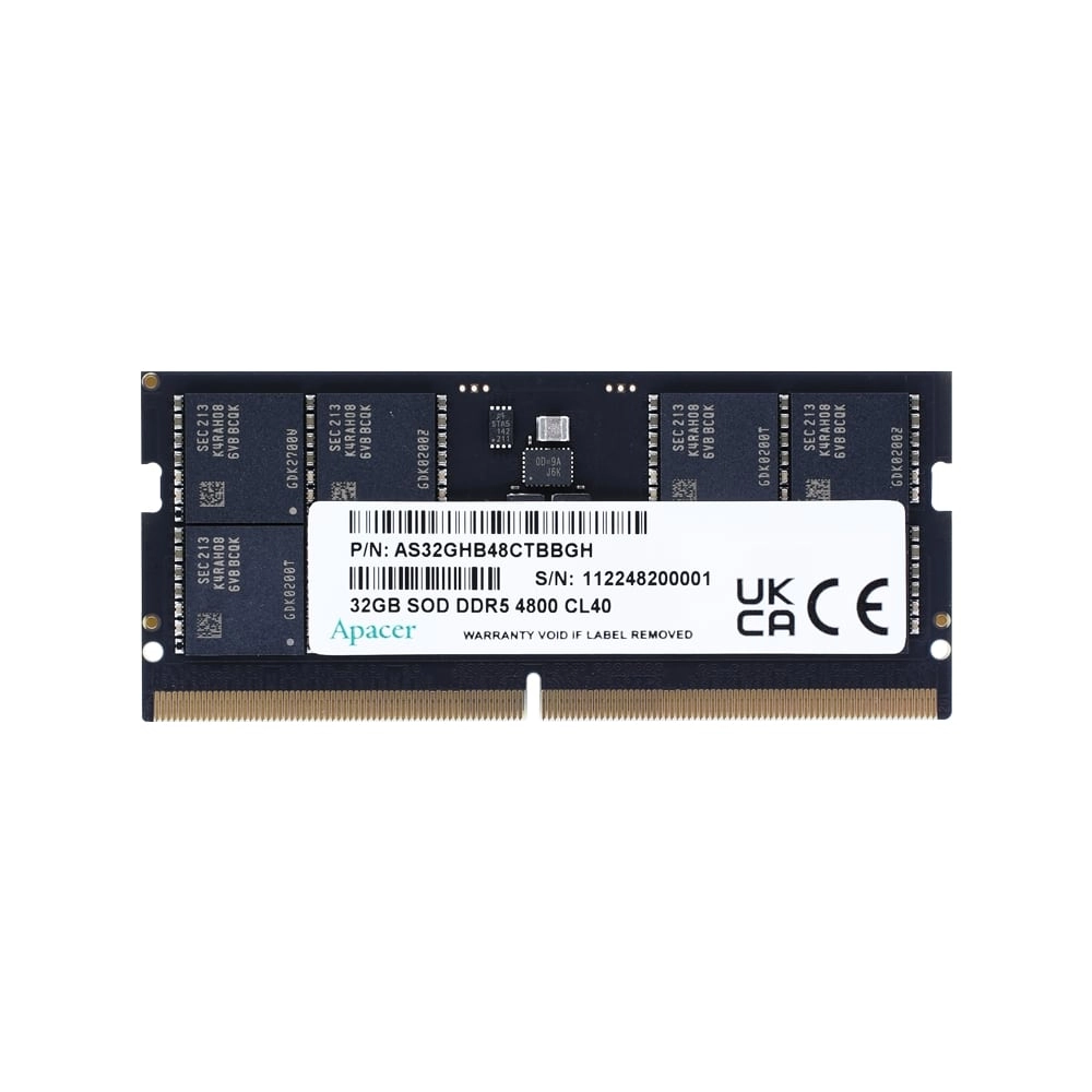 Apacer%2016%20GB%201x16GB%205600Mhz%20SODIMM%20CL46%20DDR5%20Notebook%20Ram%20(%20FS.16G2C.PKH)