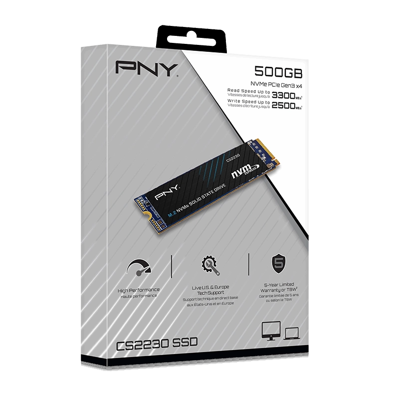 PNY%20CS2230%20500%20GB%203300/2500%20NVMe%20PCIe%20M.2%20SSD%20(M280CS2230-500-RB)