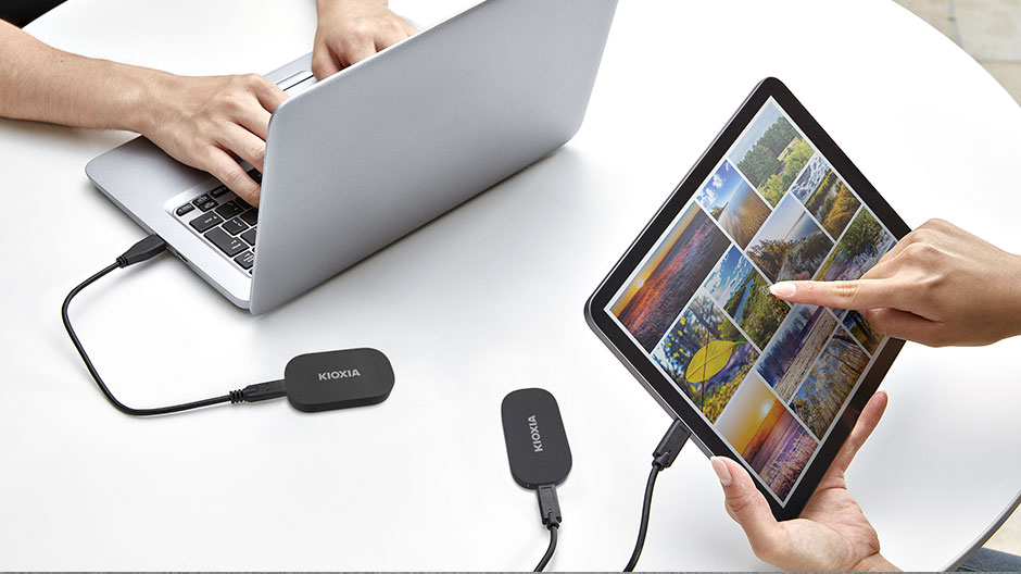 KIOXIA%20EXCERİA%20PLUS%20G2%20LXD20K001TG8%201TB%201050/1000MB/s%20USB%203.2%20GEN2%20TYPE-C%20TAŞINABİLİR%20SSD%20DİSK