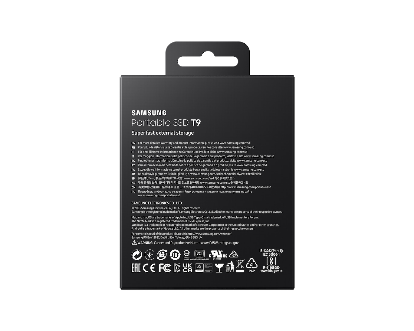 2TB%20SAMSUNG%202000/1950MB/s%20USB%203.2%20GEN%202X2%20TAŞINABİLİR%20T9%20MU-PG2T0B/WW
