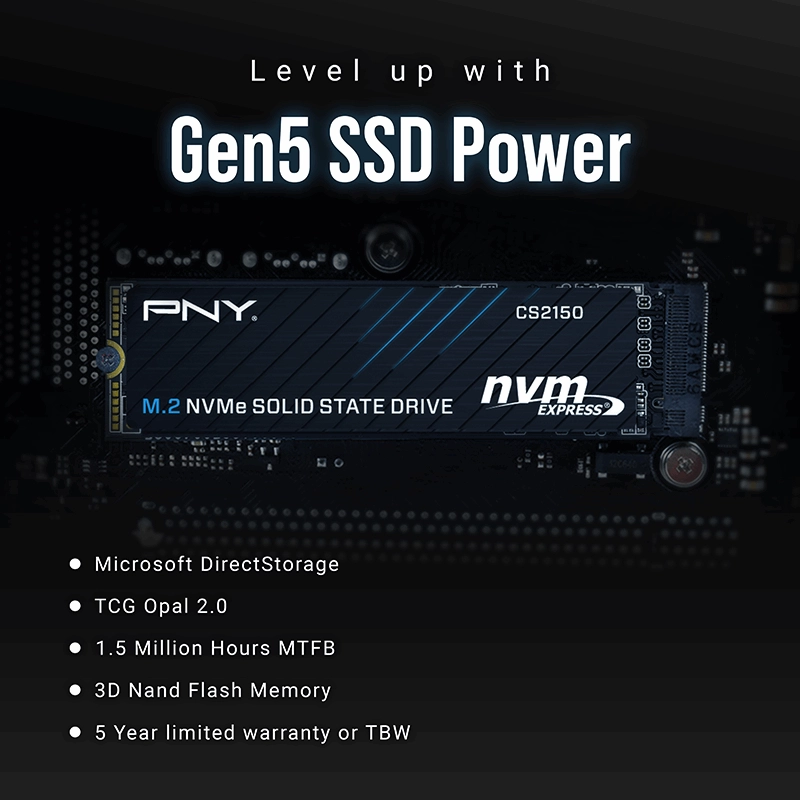 PNY%20CS2150%202TB%20%2010200/8500%20NVMe%20PCIe%20Gen5x4%20M.2%20SSD%20(M280CS2150-2TB-TB)