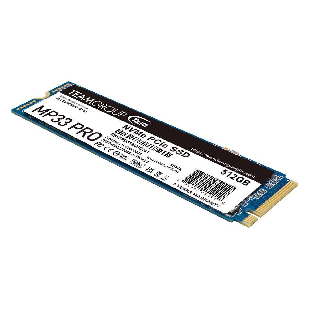Team%20MP33%20Pro%20512GB%203500/3000MB/s%20NVMe%20PCIe%20Gen3x4%20M.2%20SSD%20Disk%20(TM8FPD512G0C101)
