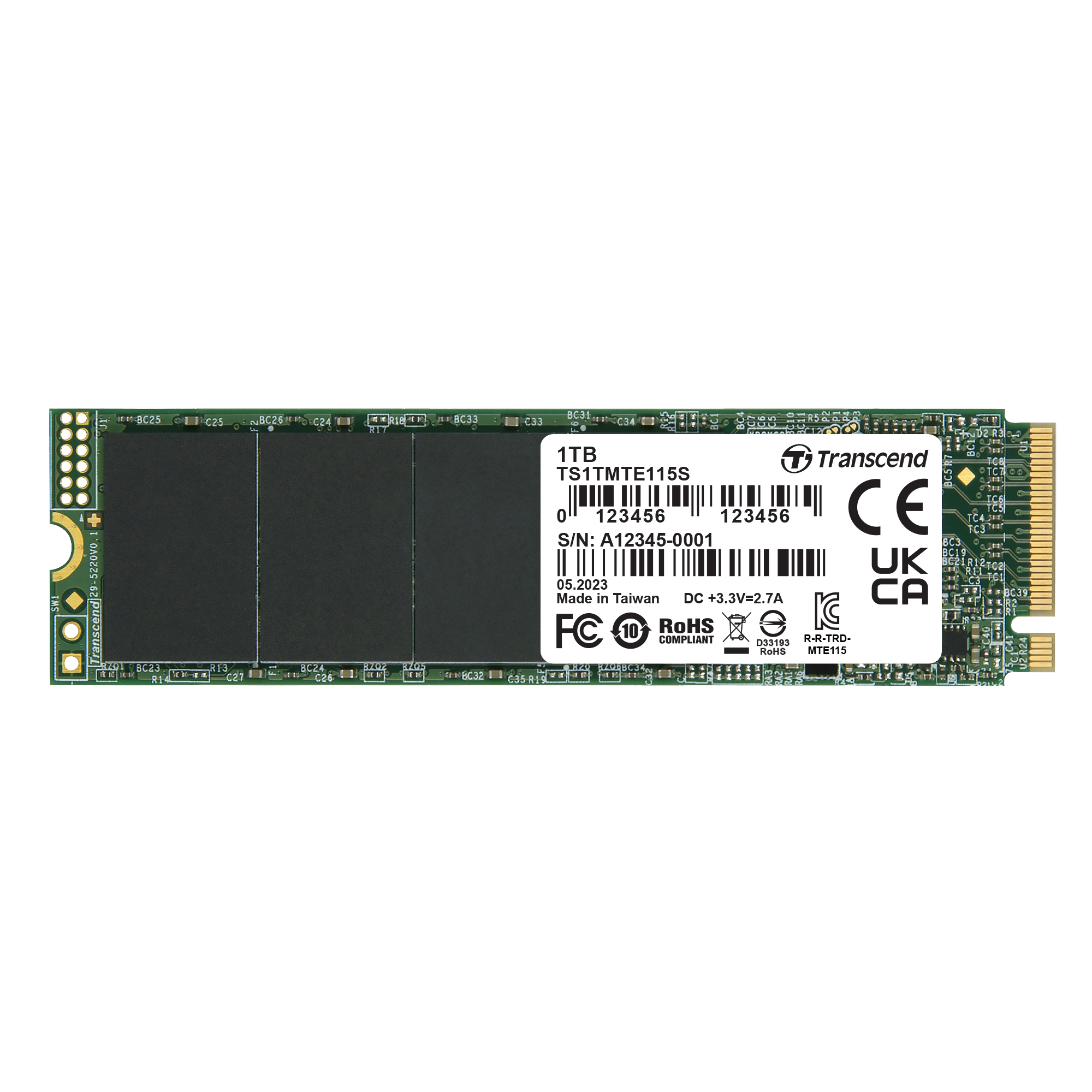 Transcend%20115S%201TB%203200/2000MB/s%20NVMe%20M.2%20SSD%20Disk%20(TS1TMTE115S)