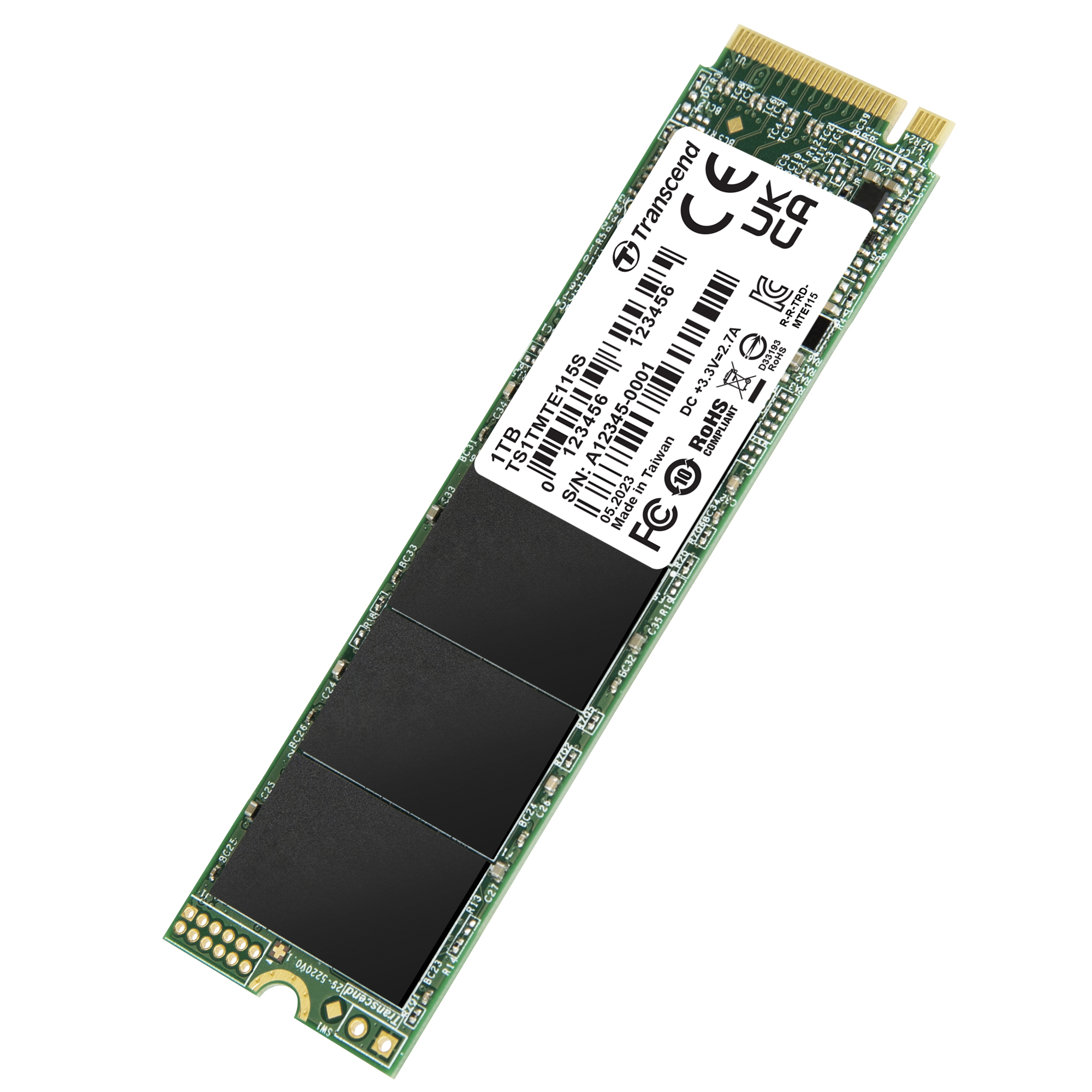 Transcend%20115S%201TB%203200/2000MB/s%20NVMe%20M.2%20SSD%20Disk%20(TS1TMTE115S)