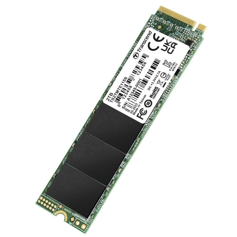 Transcend%20115S%202TB%203200/1900MB/s%20NVMe%20M.2%20SSD%20Disk%20(TS2TMTE115S)