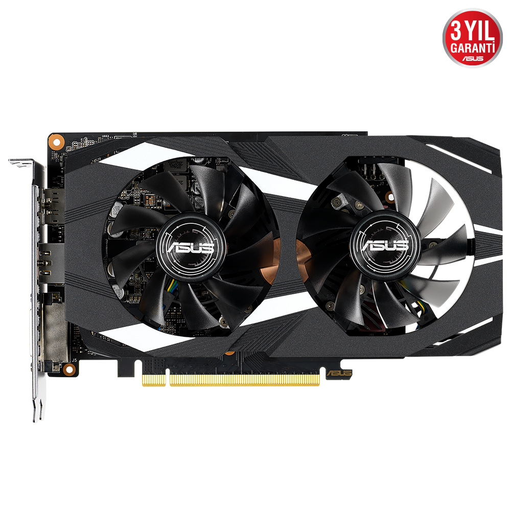 ASUS%20DUAL-GTX1650-O4GD6-P-V2%204GB%20GDDR6%20HDMI%20128BİT