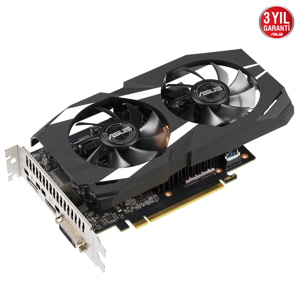 ASUS%20DUAL-GTX1650-O4GD6-P-V2%204GB%20GDDR6%20HDMI%20128BİT