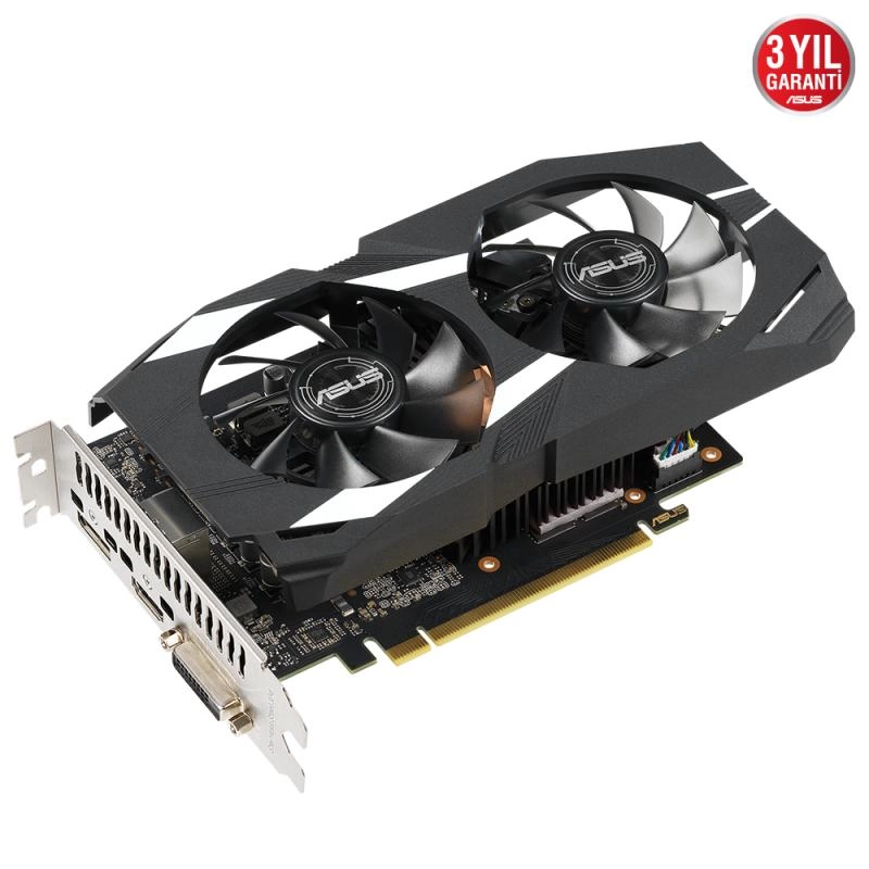 ASUS%20DUAL-GTX1650-O4GD6-P-V2%204GB%20GDDR6%20HDMI%20128BİT