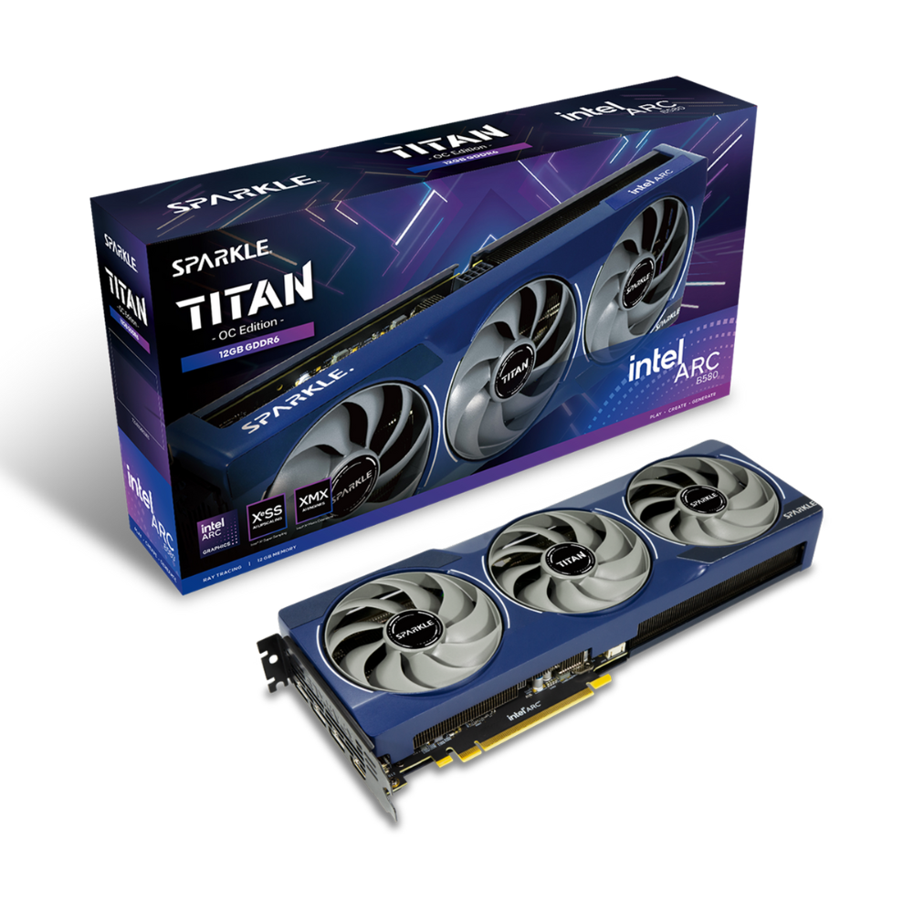 SPARKLE%20INTEL%20ARC%20B580%20TITAN%20OC%2012GB%20EKRAN%20KARTI
