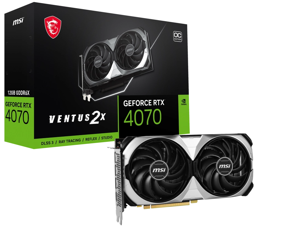 MSI%20GEFORCE%20RTX%204070%20VENTUS%202X%20E%2012G%20OC%2012GB%20GDDR6X%20HDMI%20DP%20192Bit