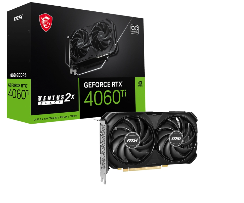 MSI%20GEFORCE%20RTX%204060%20TI%20VENTUS%202X%20BLACK%208G%20OC%20GDDR6%208GB%20GDDR6%20DP%20HDMI%20128Bit