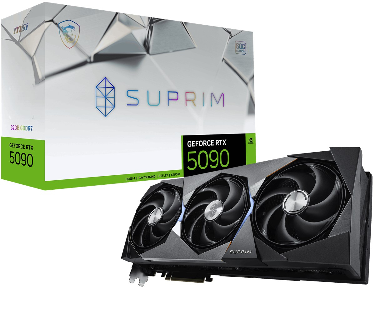 MSI%20RTX%205090%2032G%20SUPRIM%20SOC%2032GB%20GDRR7%20512B%20DX12%20PCIE%205.0%20X16%20(3XDP%201XHDMI)